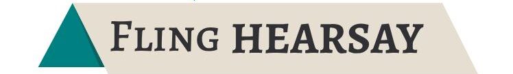 Fling Hearsay